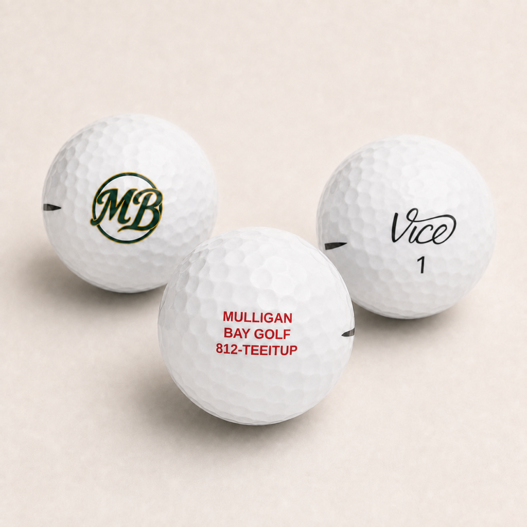 MBG Vice Golf Balls — Sleeve of 3